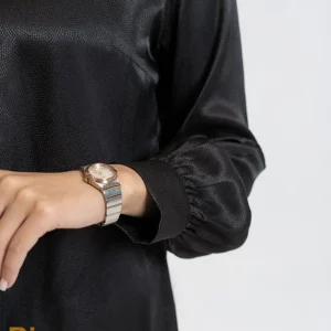 شومیز چپ و راستی ساتن آستین بلند مجلسی در رنگبندی 🔥