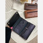 کیف پول و موبایل چرم دستدوز مدل عطارد سه لت - Image 2