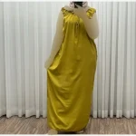 سارافون راحتی زنانه بلند نخی فری سایز مناسب تا سایز 54 - Image 9