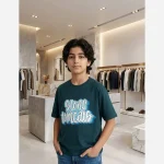 تیشرت باکسی اسپرت ماکان طرح stone با کیفیت پارچه عالی - Image 8