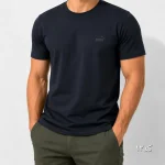 تیشرت مردانه پنبهای ساده با 16 رنگ و سایز لارج تا چهار ایکس لارج مناسب تابستان - Image 15