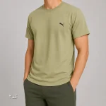 تیشرت مردانه نخی ساده آستین کوتاه در رنگبندی متنوع سایز L تا XXL - Image 5