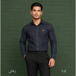 پیراهن مردانه بنگال کشی اندامی آستین بلند در رنگبندی متنوع - Image 3