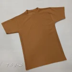 تیشرت مردانه نخی ساده طرح بیسکویتی خنک و لطیف - Image 6