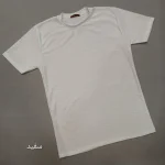 تیشرت مردانه نخی ساده طرح بیسکویتی خنک و لطیف - Image 10