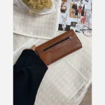 کیف پول و موبایل چرم دستدوز مدل عطارد سه لت - Image 9