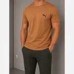تیشرت مردانه نخی آستین کوتاه در رنگبندی متنوع سایز دو ایکس لارج و سه ایکس لارج - Image 2